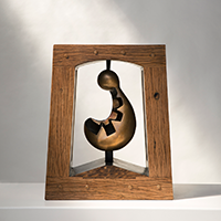 Solitary Grace in Gun Metal, 2017